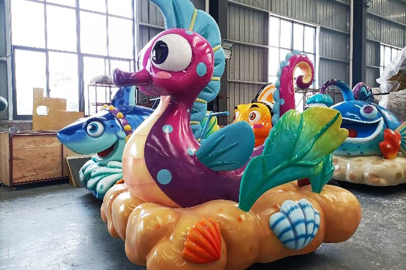 武汉欢乐谷-海洋动物主题巡游彩车